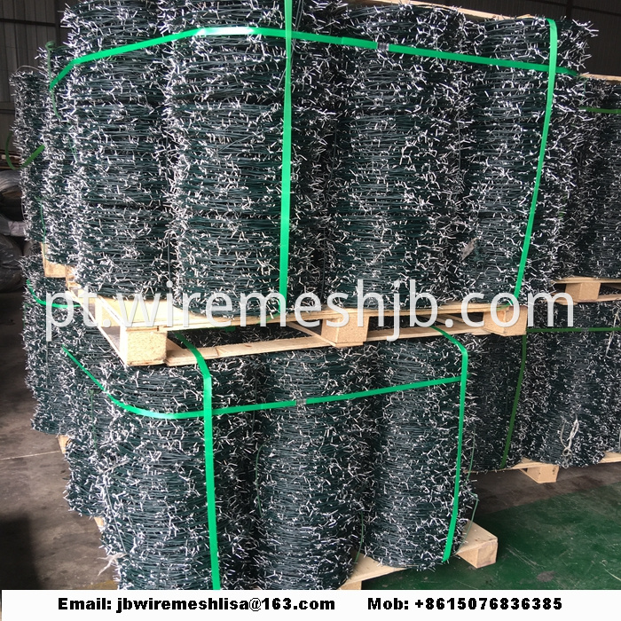 Galvanized and PVC Coated Barbed Wire